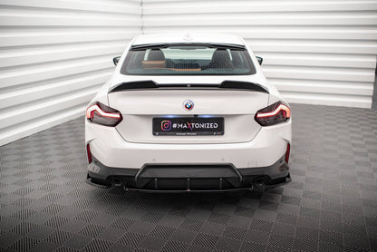 Diffusor Heckansatz passend für BMW 2 Coupe M-Paket G42 schwarz Hochglanz