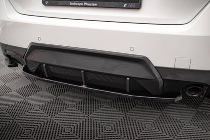 Diffusor Heckansatz passend für BMW 2 Coupe M-Paket G42 schwarz Hochglanz