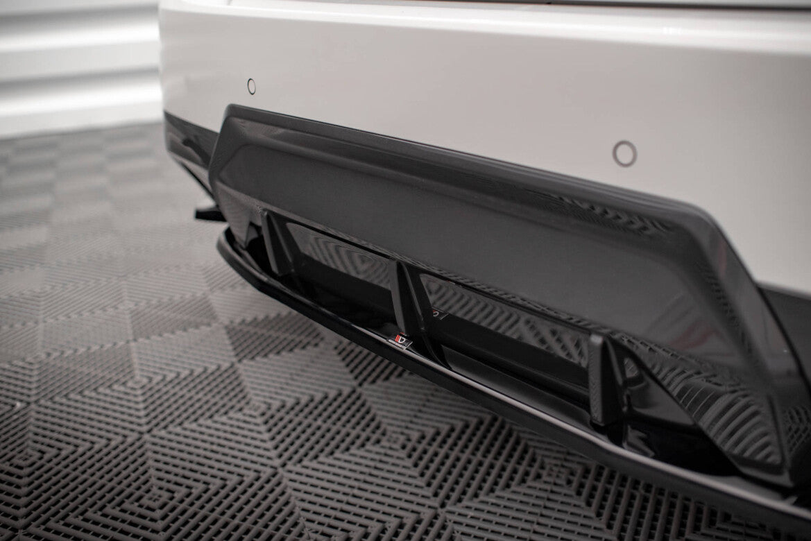 Diffusor Heckansatz passend für BMW 2 Coupe M-Paket G42 schwarz Hochglanz