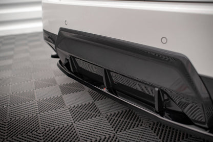 Diffusor Heckansatz passend für BMW 2 Coupe M-Paket G42 schwarz Hochglanz