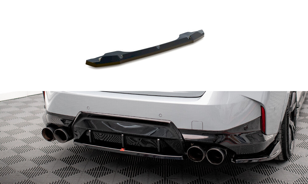 Diffusor Heckansatz passend für BMW 2 Coupe M240i G42 schwarz Hochglanz