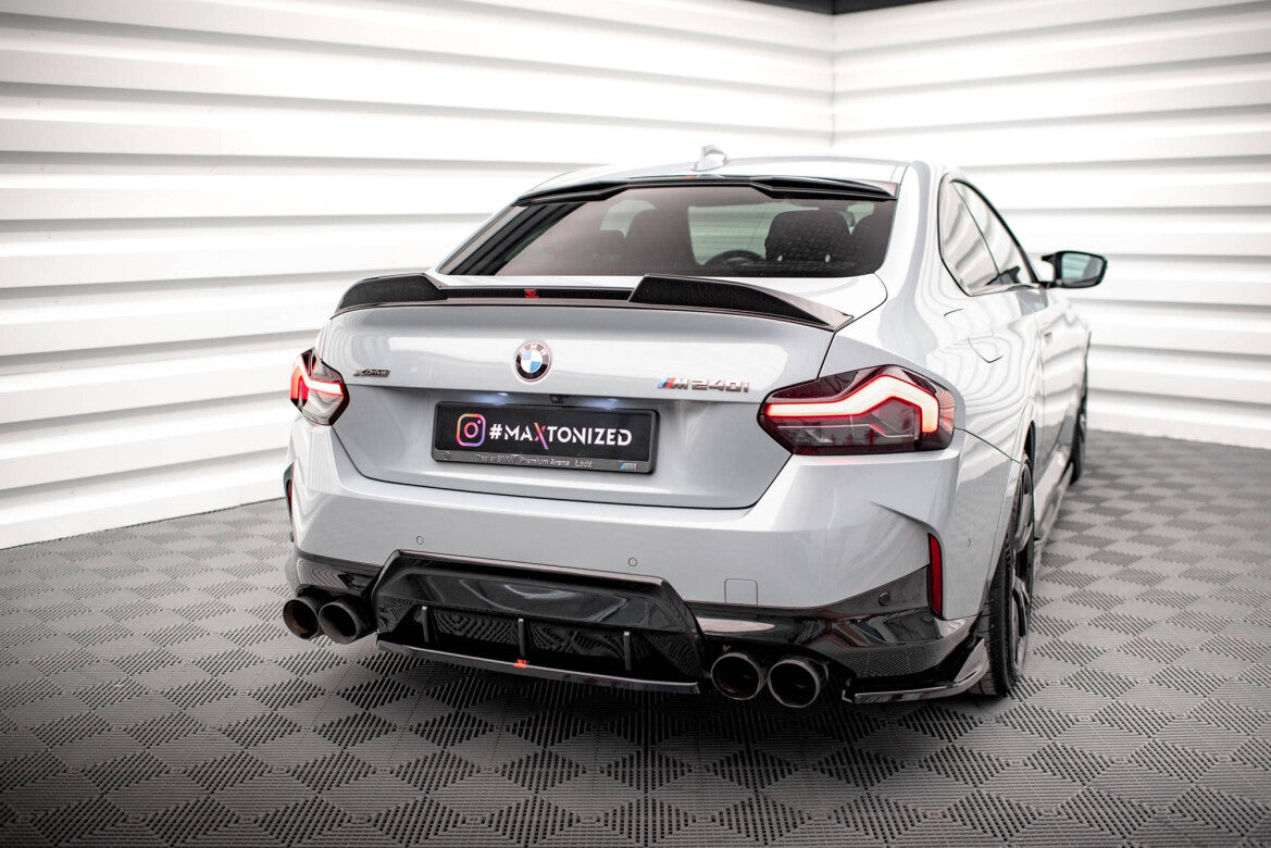 Diffusor Heckansatz passend für BMW 2 Coupe M240i G42 schwarz Hochglanz