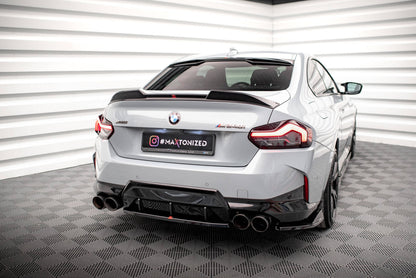 Diffusor Heckansatz passend für BMW 2 Coupe M240i G42 schwarz Hochglanz