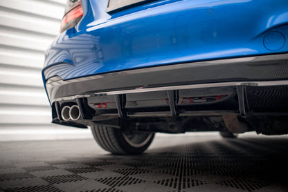 Diffusor Heckansatz passend für BMW 2 M-Paket F22 schwarz Hochglanz