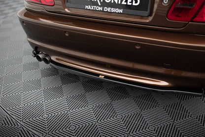 Diffusor Heckansatz passend für BMW 3er E46 M Paket Coupe schwarz Hochglanz