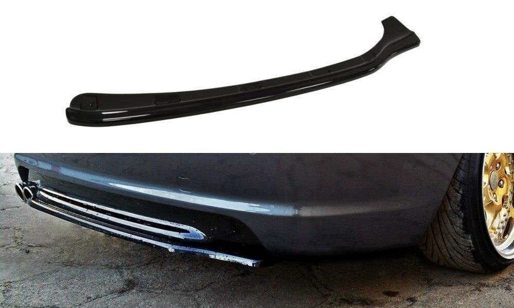 Diffusor Heckansatz passend für BMW 3er E46 M Paket Coupe schwarz Hochglanz