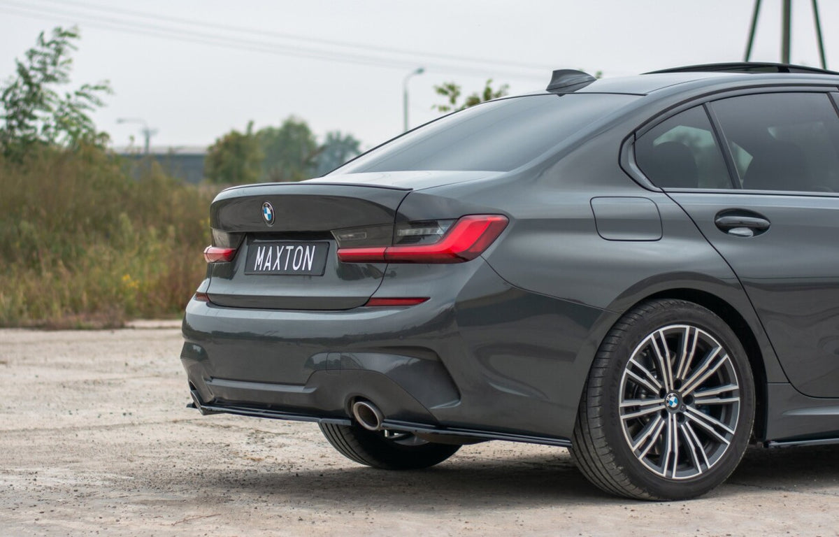 Diffusor Heckansatz passend für BMW 3er G20 M Paket schwarz Hochglanz
