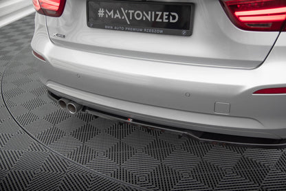 Diffusor Heckansatz passend für BMW 3er GT F34 FL schwarz Hochglanz