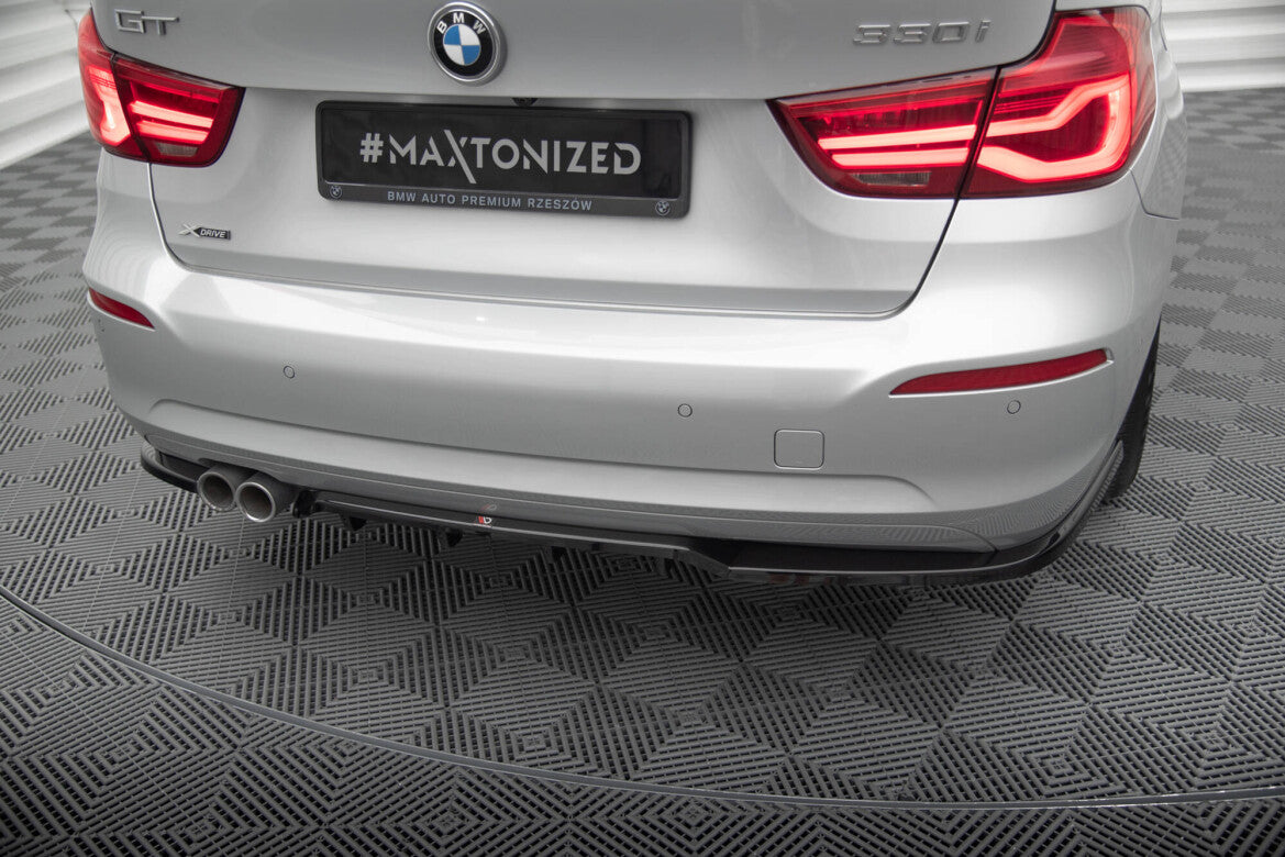 Diffusor Heckansatz passend für BMW 3er GT F34 FL schwarz Hochglanz