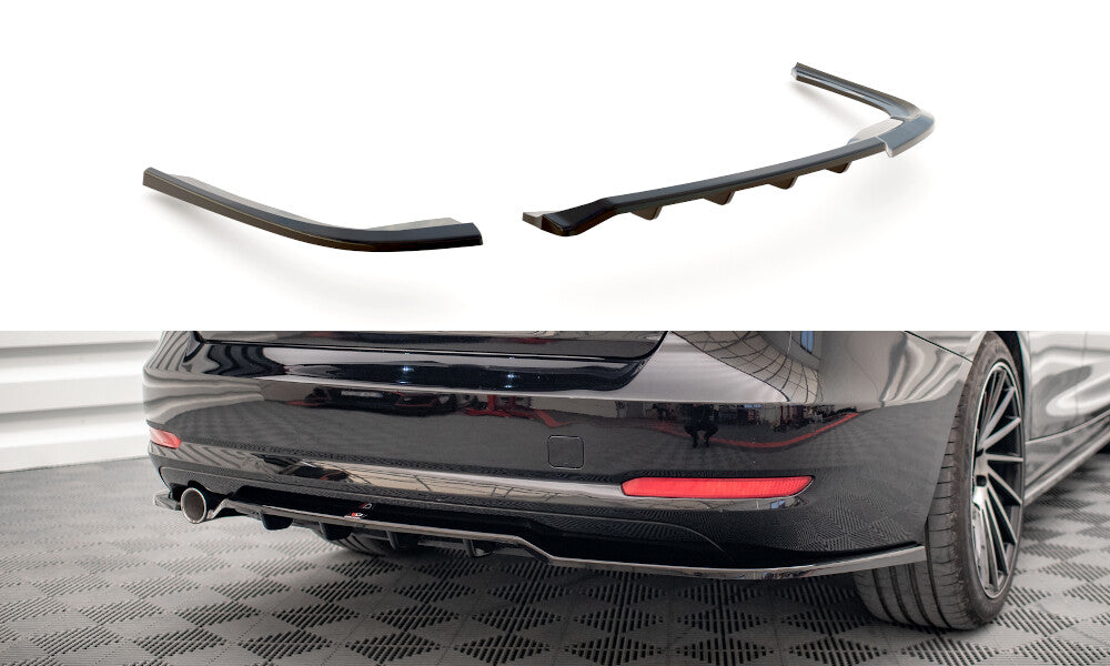 Diffusor Heckansatz passend für BMW 3er GT F34 schwarz Hochglanz