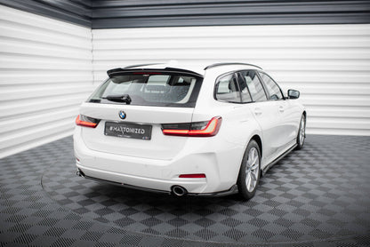 Diffusor Heckansatz passend für BMW 3er Limousine / Touring G20 / G21 FL schwarz Hochglanz