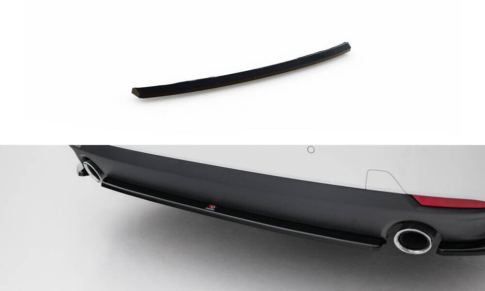 Diffusor Heckansatz passend für BMW 4er Coupe / Cabrio G22 / G23 schwarz Hochglanz