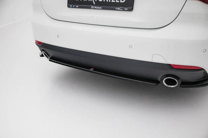 Diffusor Heckansatz passend für BMW 4er Coupe / Cabrio G22 / G23 schwarz Hochglanz