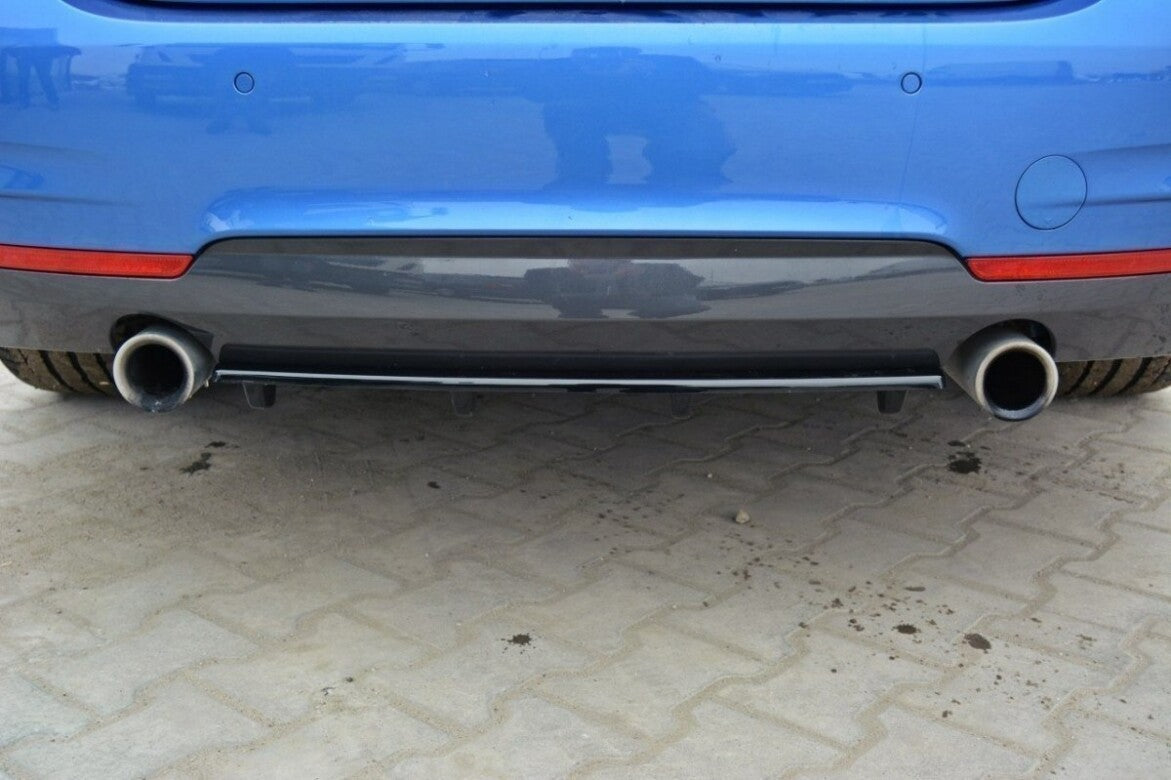 Diffusor Heckansatz passend für BMW 4er Coupe / Gran Coupe / Cabrio M-Paket F32 / F36 / F33 schwarz Hochglanz