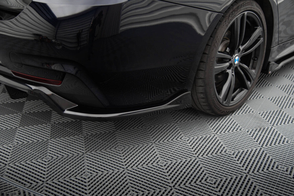 Diffusor Heckansatz passend für BMW 4er Coupe / Gran Coupe / Cabrio M-Paket F32 / F36 / F33 schwarz Hochglanz