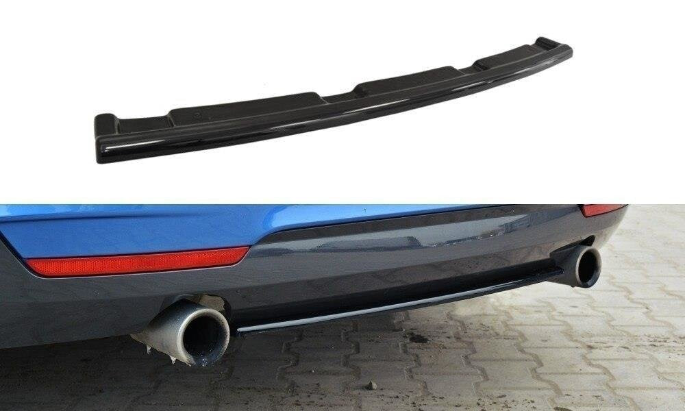 Diffusor Heckansatz passend für BMW 4er Coupe / Gran Coupe / Cabrio M-Paket F32 / F36 / F33 schwarz Hochglanz