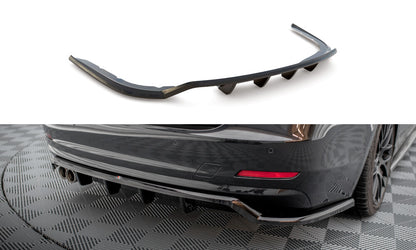 Diffusor Heckansatz passend für BMW 4er Gran Coupe F36 schwarz Hochglanz