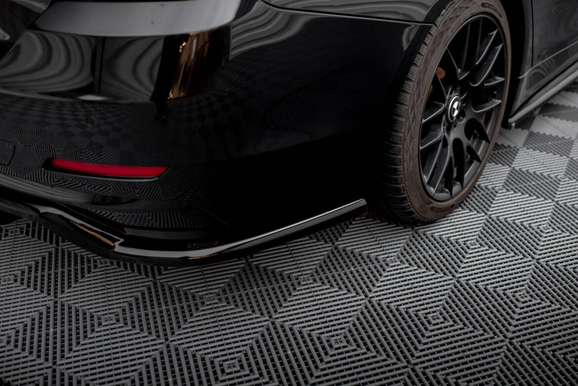 Diffusor Heckansatz passend für BMW 4er Gran Coupe F36 schwarz Hochglanz