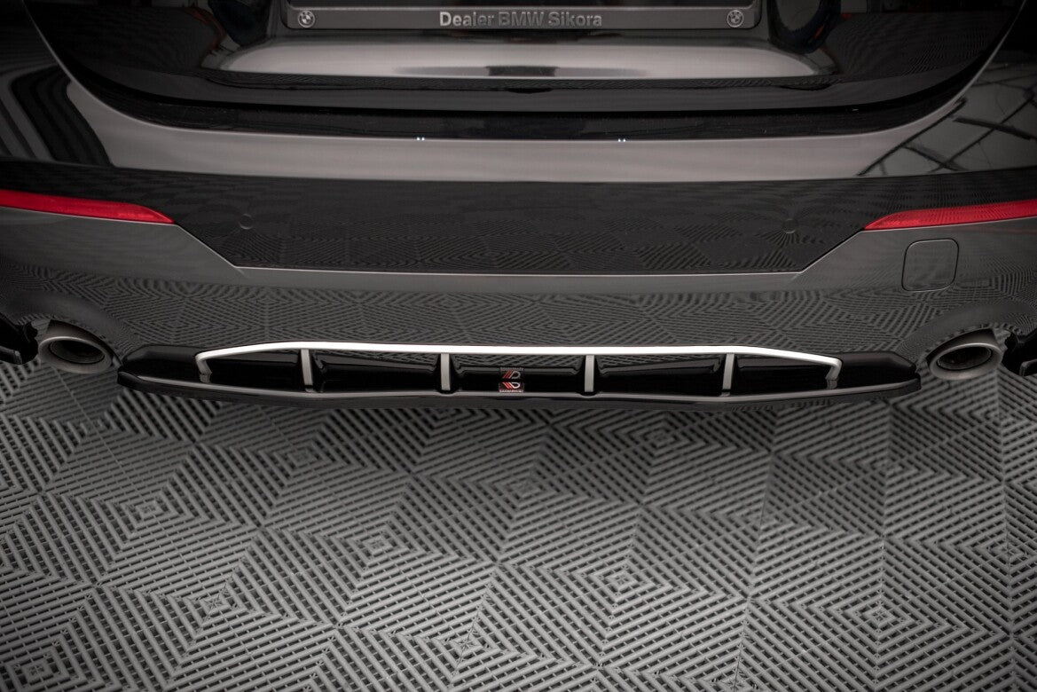 Diffusor Heckansatz passend für BMW 4er M-Paket G22 / G23 / G22 FL / G23 FL schwarz Hochglanz