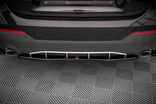 Diffusor Heckansatz passend für BMW 4er M-Paket G22 / G23 / G22 FL / G23 FL schwarz Hochglanz