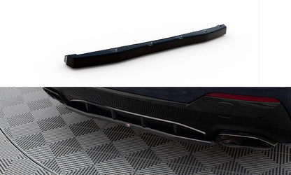 Diffusor Heckansatz passend für BMW 4er M440i G22 / G23 / G22 FL / G23 FL schwarz Hochglanz