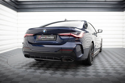 Diffusor Heckansatz passend für BMW 4er M440i G22 / G23 / G22 FL / G23 FL schwarz Hochglanz