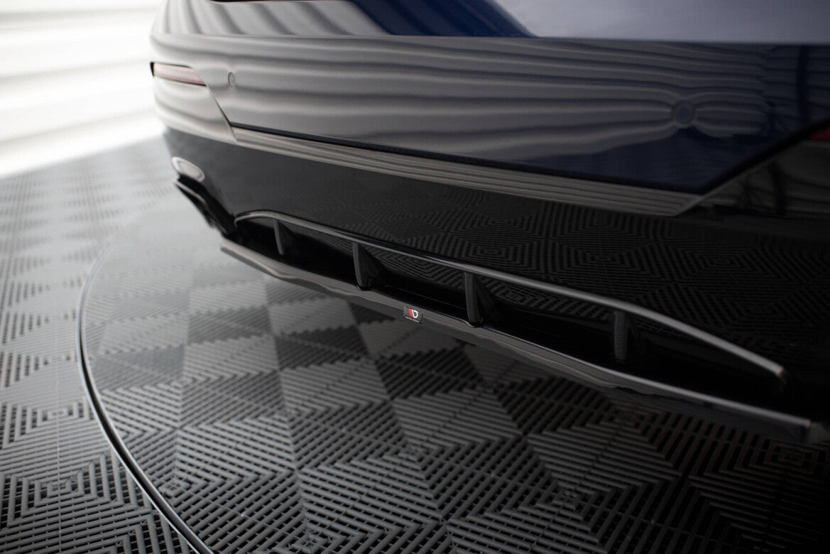 Diffusor Heckansatz passend für BMW 4er M440i G22 / G23 / G22 FL / G23 FL schwarz Hochglanz
