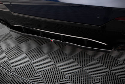 Diffusor Heckansatz passend für BMW 4er M440i G22 / G23 / G22 FL / G23 FL schwarz Hochglanz