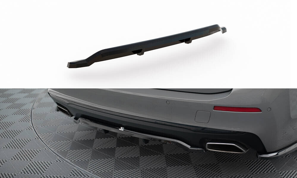 Diffusor Heckansatz passend für BMW 5er G30 / G31 FL schwarz Hochglanz