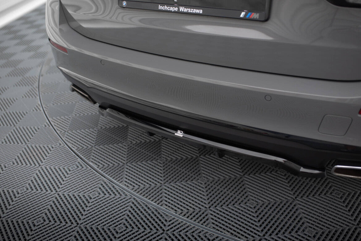 Diffusor Heckansatz passend für BMW 5er G30 / G31 FL schwarz Hochglanz