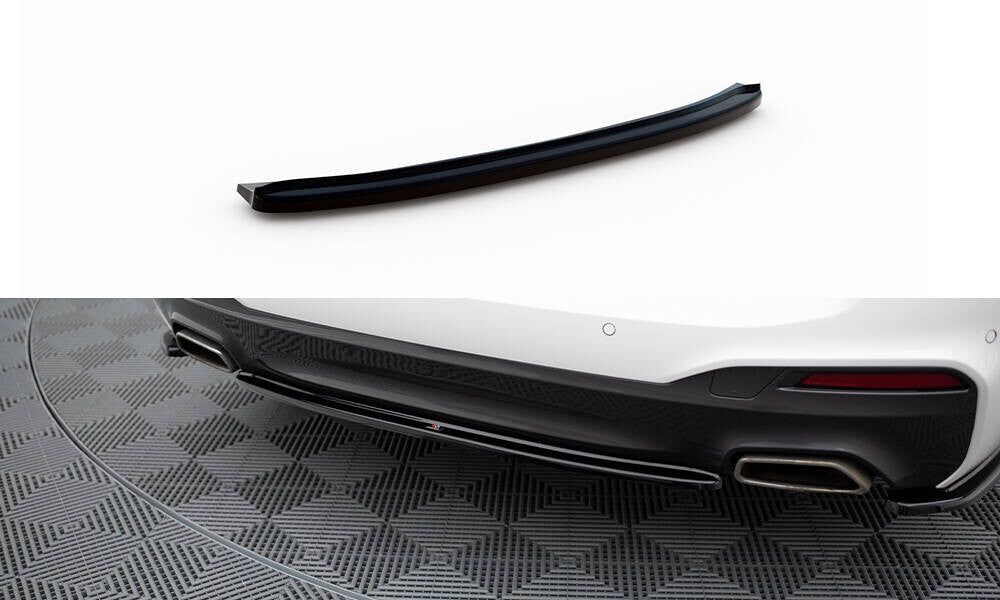 Diffusor Heckansatz passend für BMW 5er G30/ G31 M-Paket schwarz Hochglanz