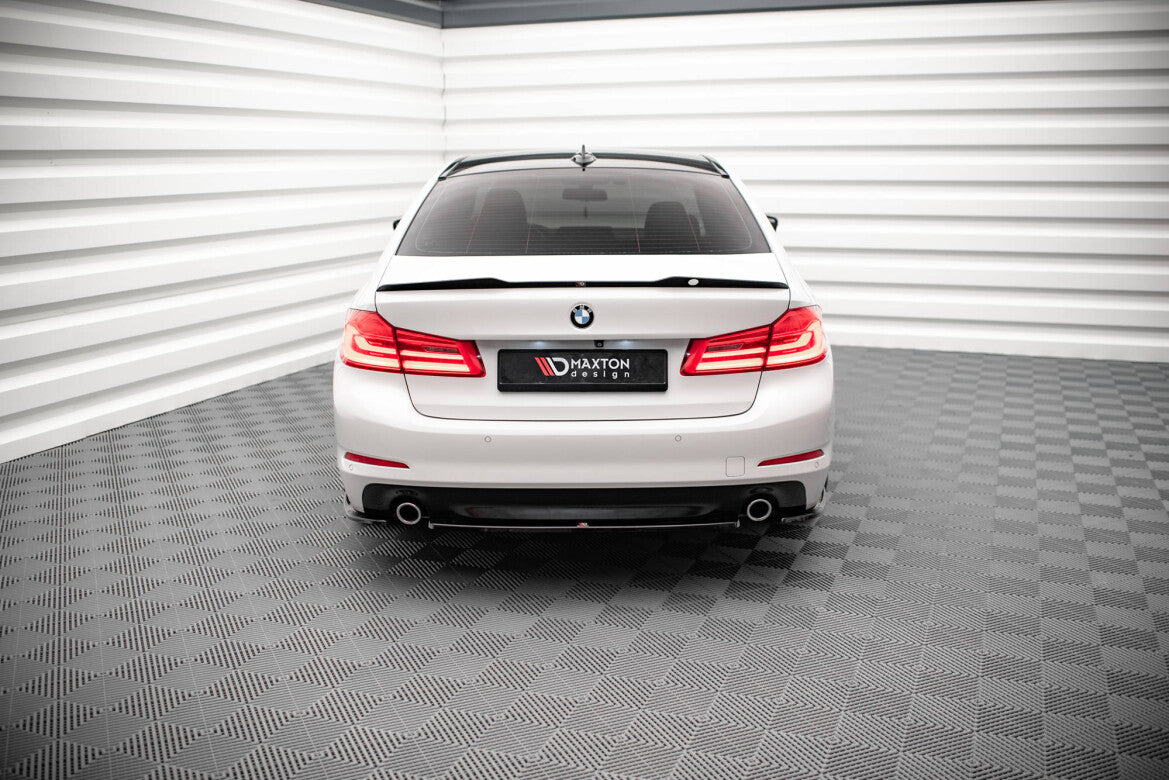 Diffusor Heckansatz passend für BMW 5er Limousine G30 schwarz Hochglanz