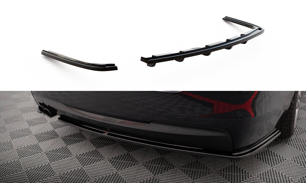 Diffusor Heckansatz passend für BMW 5er M-Paket F10 / F11 schwarz Hochglanz