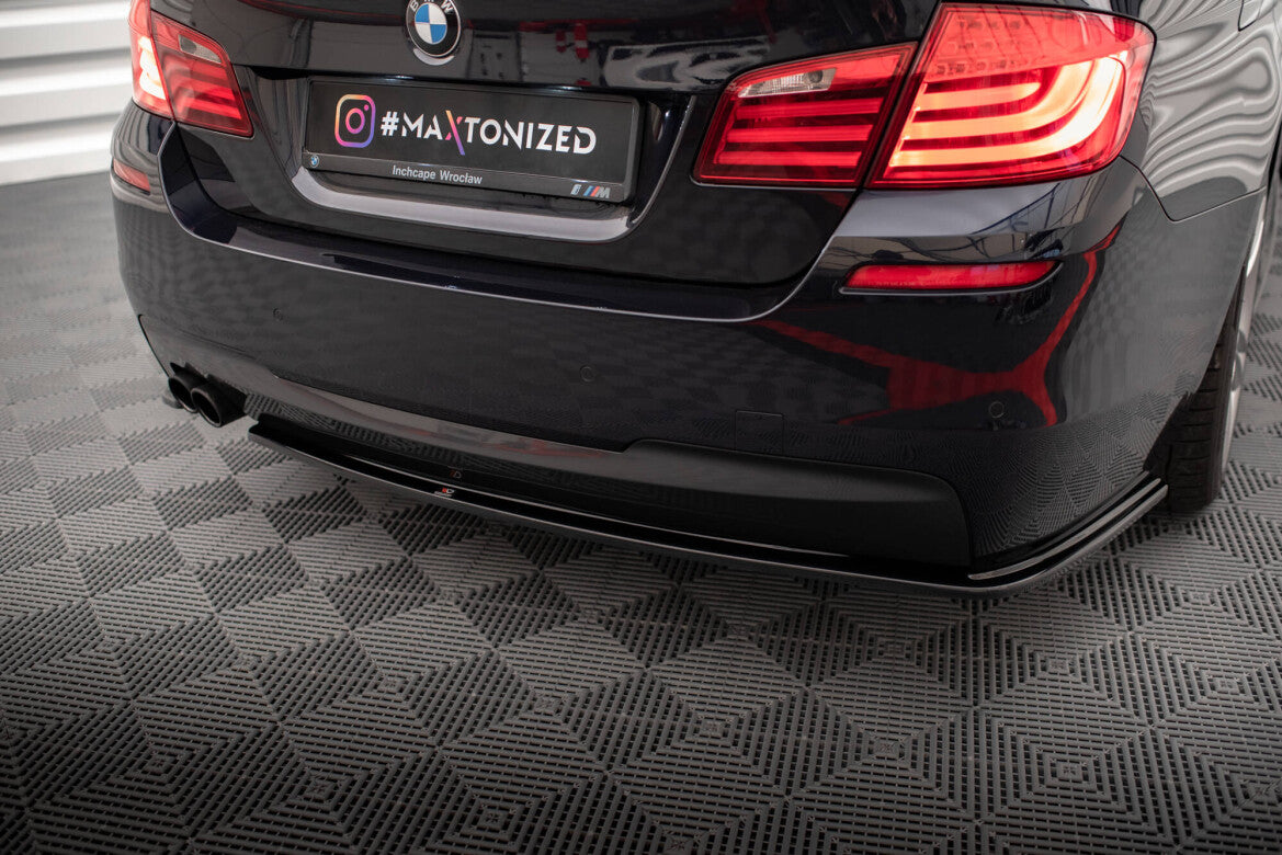 Diffusor Heckansatz passend für BMW 5er M-Paket F10 / F11 schwarz Hochglanz