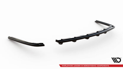 Diffusor Heckansatz passend für BMW 5er M-Paket F10 / F11 schwarz Hochglanz