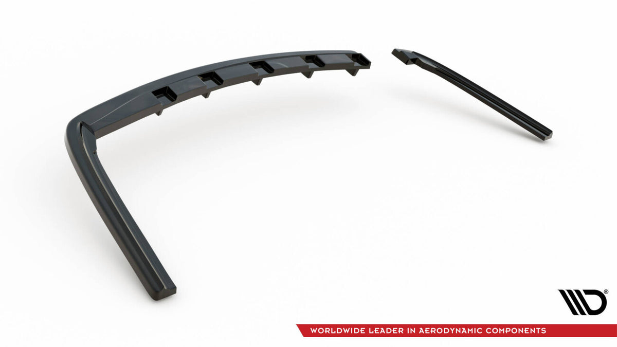 Diffusor Heckansatz passend für BMW 5er M-Paket F10 / F11 schwarz Hochglanz