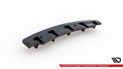 Diffusor Heckansatz passend für BMW 5er M-Paket Limousine/Touring F10/F11 (mit zwei Einzel Endstücken) schwarz Hochglanz
