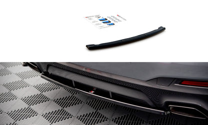 Diffusor Heckansatz passend für BMW 5er M-Paket Limousine / Touring G30 / G31 FL schwarz Hochglanz