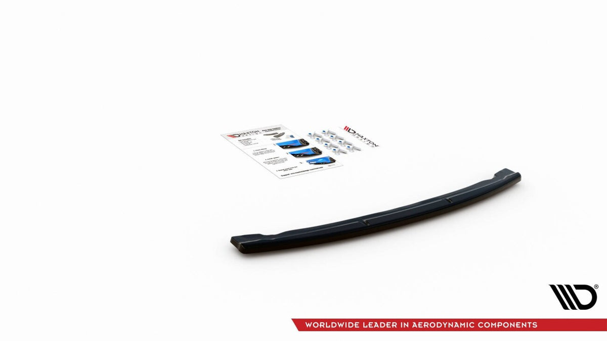 Diffusor Heckansatz passend für BMW 5er M-Paket Limousine / Touring G30 / G31 FL schwarz Hochglanz