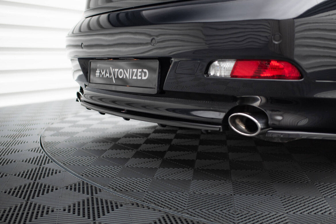 Diffusor Heckansatz passend für BMW 6er Coupe / Cabrio E63 / E64 schwarz Hochglanz
