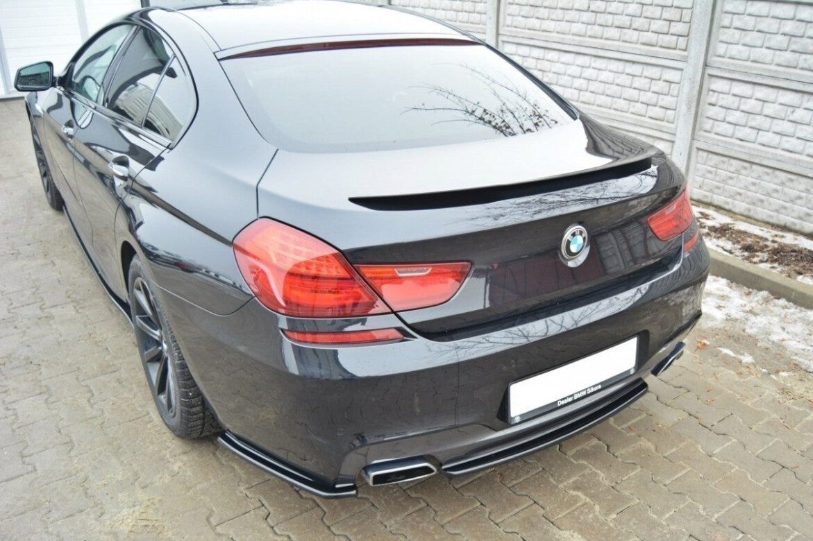 Diffusor Heckansatz passend für BMW 6er Gran Coupe M Paket schwarz Hochglanz