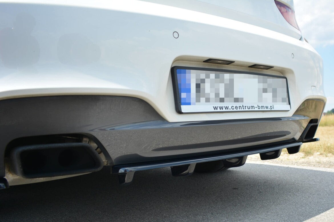 Diffusor Heckansatz passend für BMW 6er Gran Coupe M Paket schwarz Hochglanz