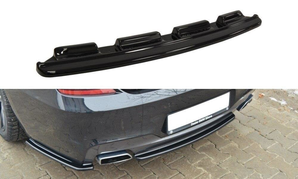 Diffusor Heckansatz passend für BMW 6er Gran Coupe M Paket schwarz Hochglanz