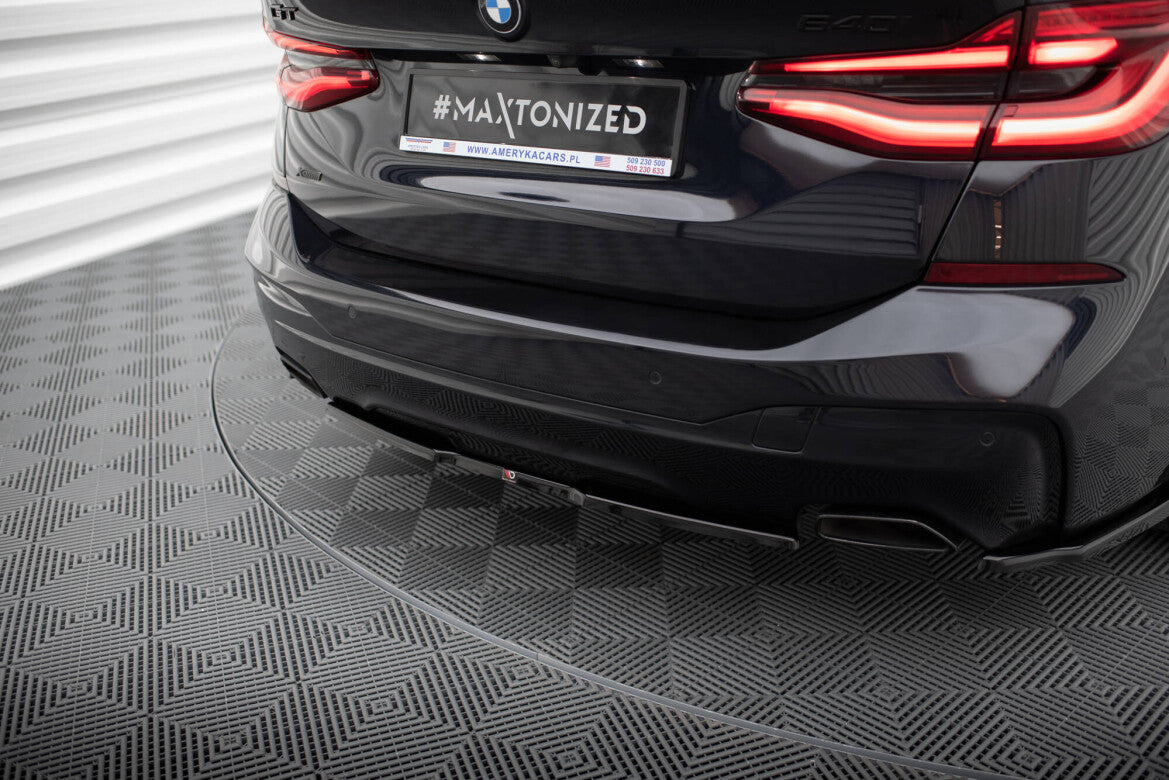 Diffusor Heckansatz passend für BMW 6er GT G32 M-Paket schwarz Hochglanz