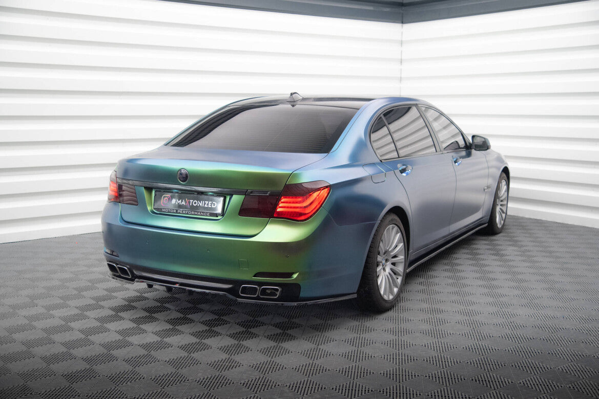 Diffusor Heckansatz passend für BMW 7 F01 schwarz Hochglanz