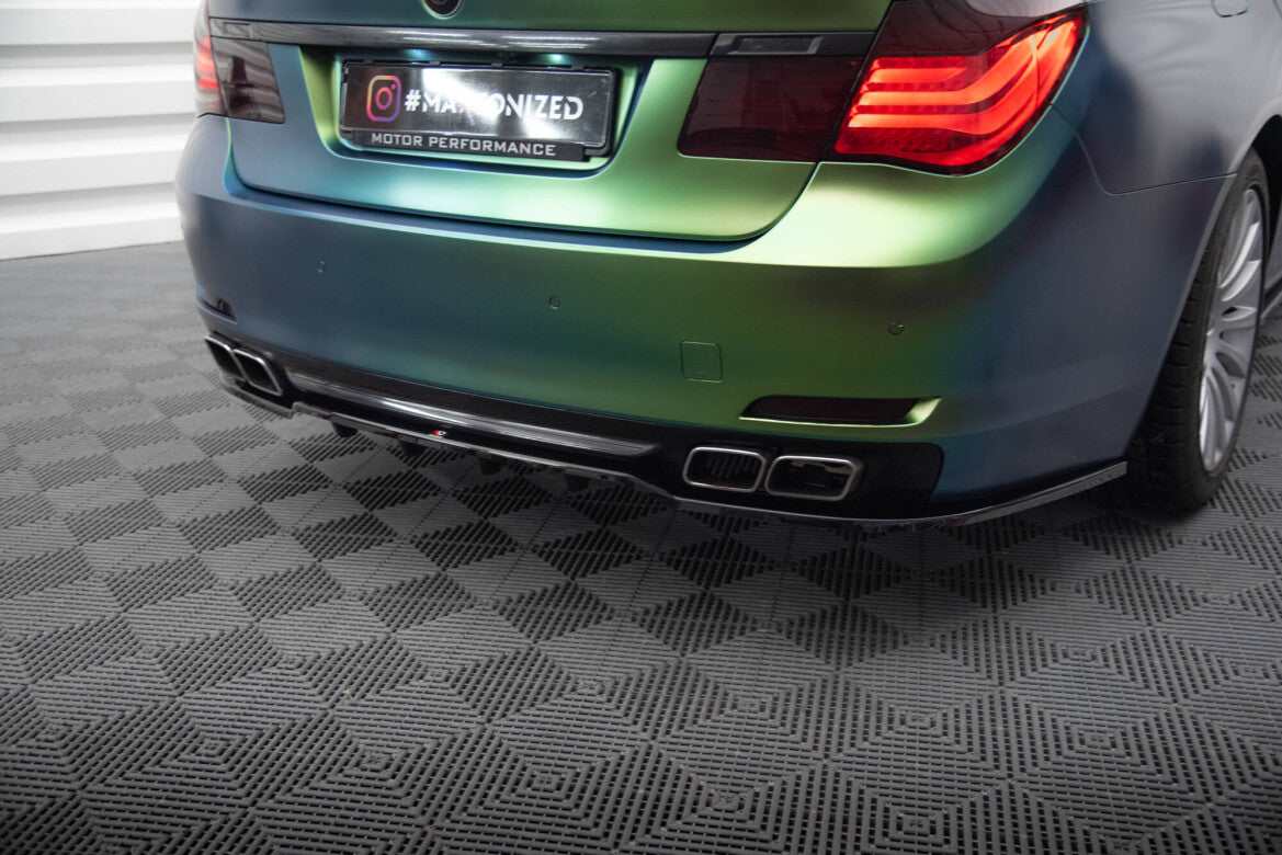 Diffusor Heckansatz passend für BMW 7 F01 schwarz Hochglanz