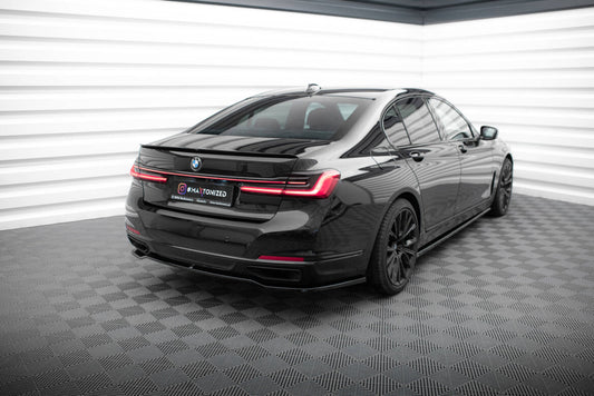 Diffusor Heckansatz passend für BMW 7 G11 / G12 FL schwarz Hochglanz