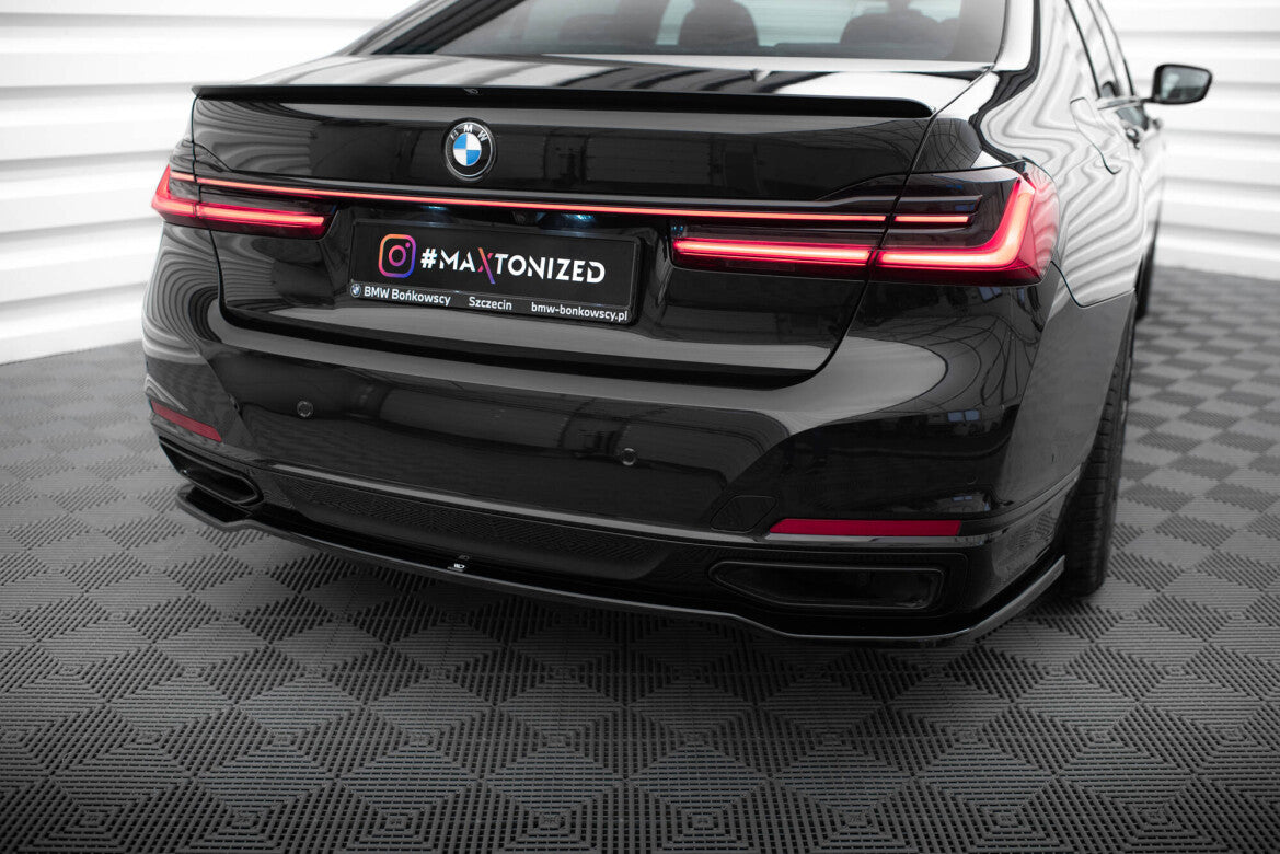 Diffusor Heckansatz passend für BMW 7 G11 / G12 FL schwarz Hochglanz