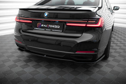 Diffusor Heckansatz passend für BMW 7 G11 / G12 FL schwarz Hochglanz