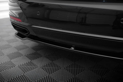 Diffusor Heckansatz passend für BMW 7 G11 / G12 FL schwarz Hochglanz